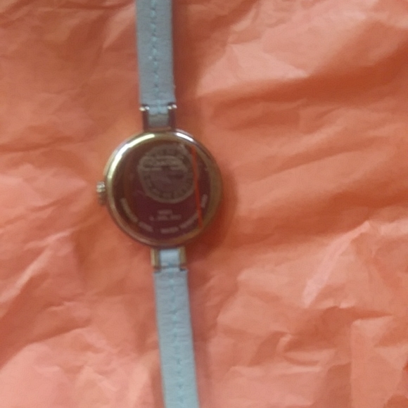 Coach light blue band and face just back for watch doctor euc looks like new - Picture 3 of 4